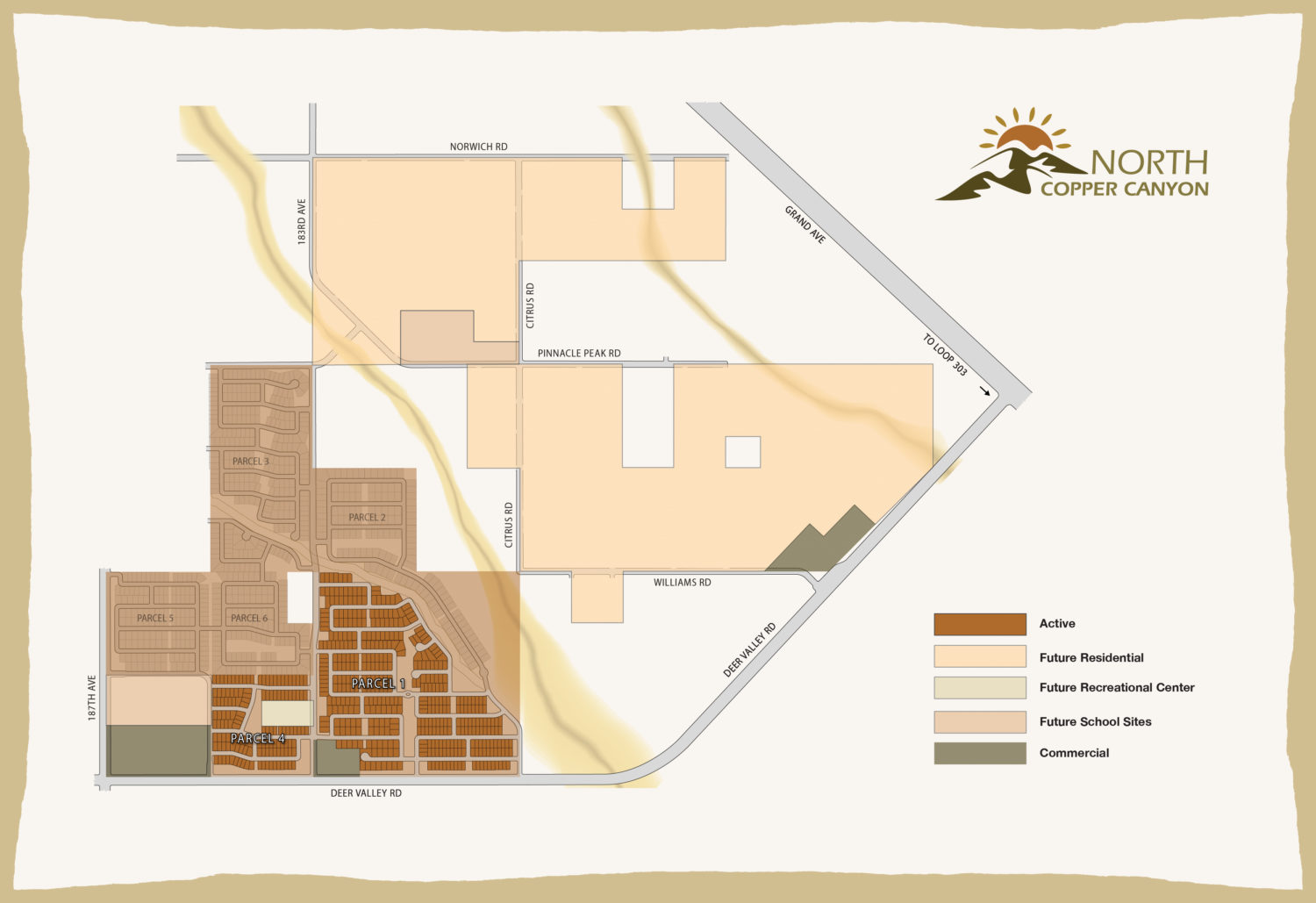 Copper Canyon Master Plan - North Copper Canyon